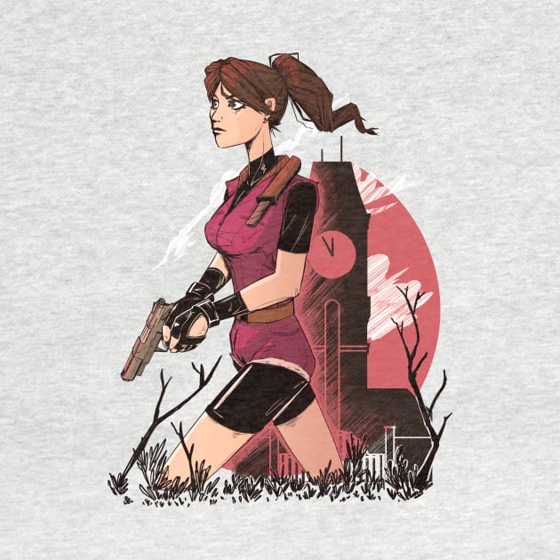 claire redfield by sythelum